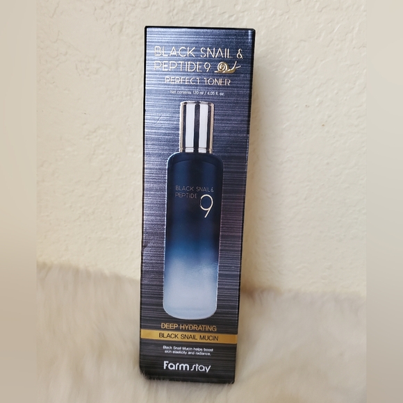 Black Snail & Peptide 9 Perfect Toner, Perfect Ampoule Skin Elasticity Radiance - Picture 2 of 5